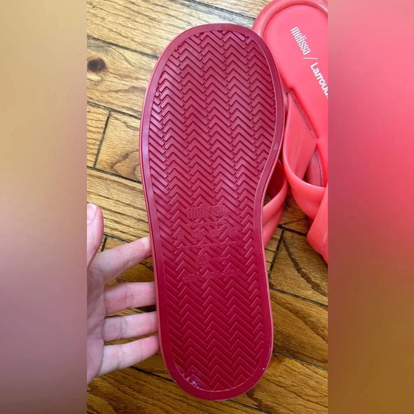 Larroudé’s x Melissa Cali  PVC Slides, BNWOT, Size 39/40 - Picture 7 of 9